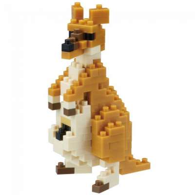 Nanoblock Cane Hokkaido NBC-005 – Micro-Costruzioni Giapponesi, Kit Per Bambini 7-9 Anni